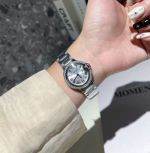 Cartier 28/33MM Imported Quartz Movement Fisheye Glass  Silver Bracelet Watch